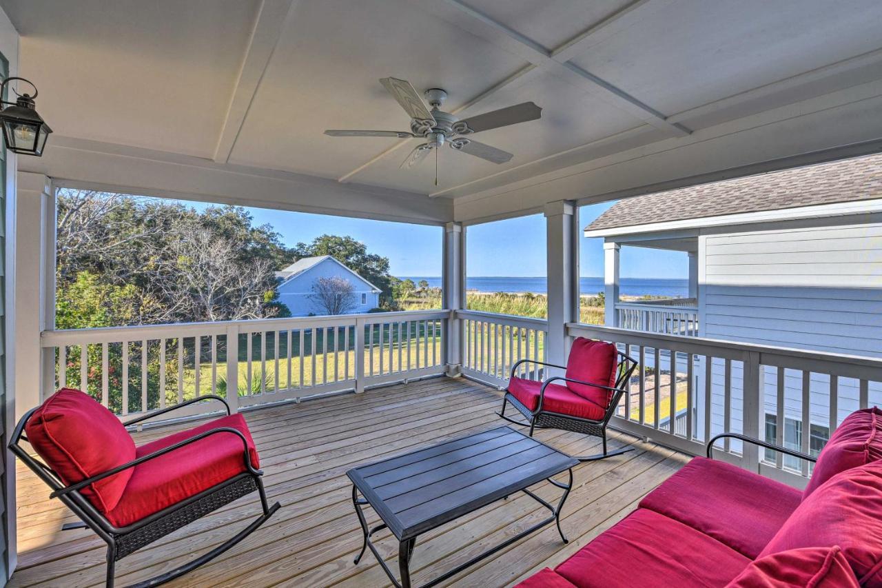 Breezy Hilton Head Getaway 3 Decks And Water Views! Villa Hilton Head Island Exteriör bild